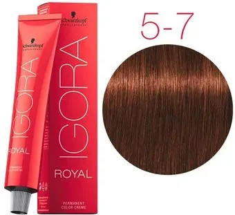 Schwarzkopf Professional Igora Royal Permanent Color Creme 5-7 60 мл