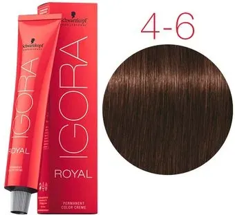 Schwarzkopf Professional Igora Royal Permanent Color Creme 4-6 60 мл