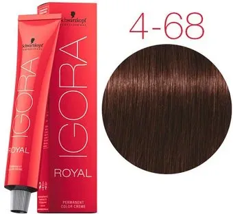 Schwarzkopf Professional Igora Royal Permanent Color Creme 4-68 60 мл