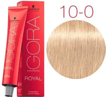 Schwarzkopf Professional Igora Royal Permanent Color Creme 10-0 60 мл