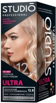 Studio Professional ULTRA 12.8 Ультрасветлый серебристо-розовый блонд