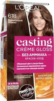 L'Oreal Casting Creme Gloss 618 ванильный мокко