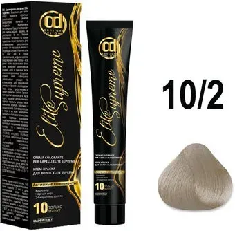 Constant Delight Elite Supreme 10/2 яркий блонд пепельный 100 мл