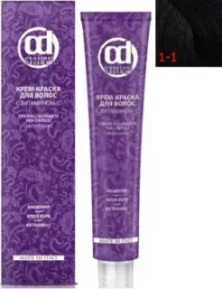 Constant Delight Crema Colorante с витамином С 1/1 чёрный сандрэ 100 мл