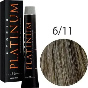 Hipertin Utopik Platinum 6.11 темный блондин пепельный 60 мл