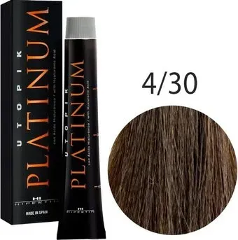 Hipertin Utopik Platinum 4.30 шатен золотистый натуральный 60 мл