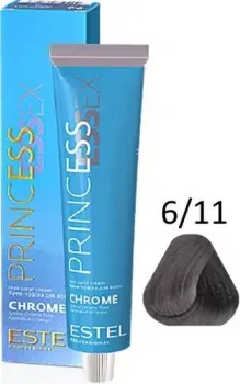 Estel Professional Princess Essex Chrome 6/11 темно-русый пепельный интенсивный