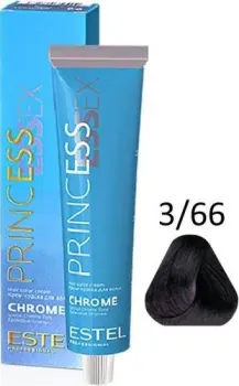 Estel Professional Princess Essex Chrome 3/66 темный шатен фиолетовый интенсивный