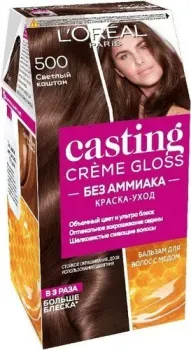 L'Oreal Casting Creme Gloss 500 светлый каштан