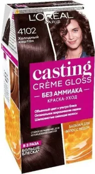 L'Oreal Casting Creme Gloss 4102 холодный каштан