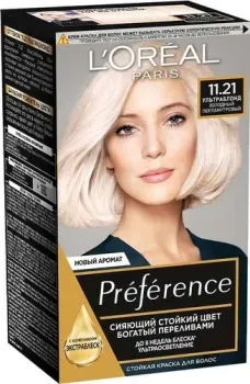 L'Oreal Recital Preference 11.21 ультраблонд перламутровый