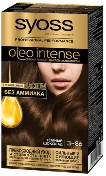 Syoss Oleo Intense 3-86 темный шоколад