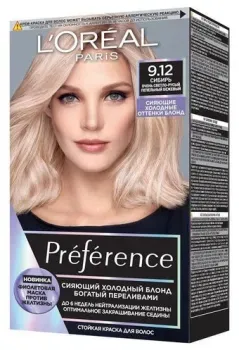 L'Oreal Preference Cool Blondes 9.12 сибирь
