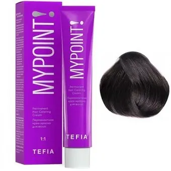 Tefia Mypoint Tone On Tone 6.81 (темный блондин коричнево-пепельный)