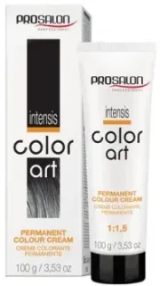 Prosalon Professional Color art Permanent colour cream 9/11 (инт. пепел. светл блонд)
