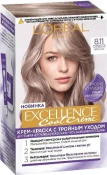 L'Oreal Paris Color Excellence Cool Creme 8.11 ультрапеп. светло-русый