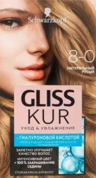 Gliss Kur Уход и увлажнение 8-0 натуральный русый