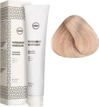 Kaaral 360 Permanent Haircolor 9.15 очень светлый пепельно-махаг. блонд