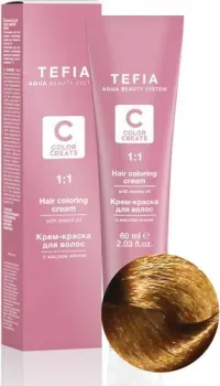 Tefia Color Creats 8/34 (светлый блондин золотисто-медный)