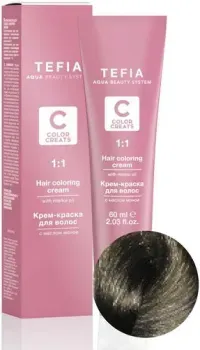 Tefia Color Creats 8/11 (светлый блондин пепельный интенсивный)