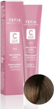 Tefia Color Creats 7/81 (блондин шоколад пепельный)