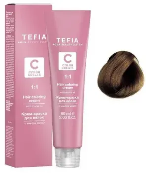 Tefia Color Creats 6/8 (темный блондин шоколад)