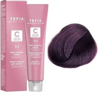 Tefia Color Creats 6/7 (темный блондин фиолетовый)