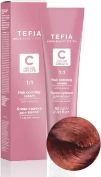 Tefia Color Creats 6/45 (темный блондин медно-красный)