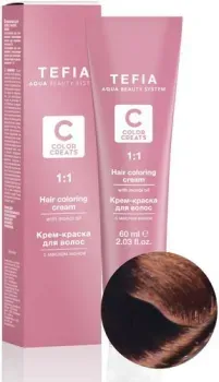 Tefia Color Creats 6/43 (блондин медно-золотистый)