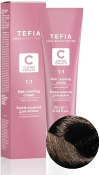 Tefia Color Creats 6/36 (блондин орех)