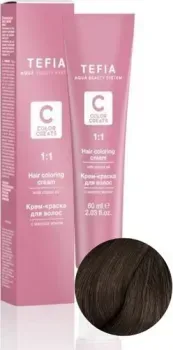 Tefia Color Creats 4/88 (брюнет шоколад интенсивный)
