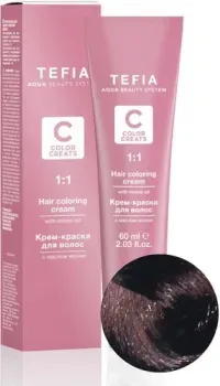 Tefia Color Creats 3/6 (темный брюнет махагоновый)