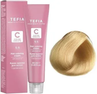 Tefia Color Creats 10/3 (экстра светлый блондин золотистый)