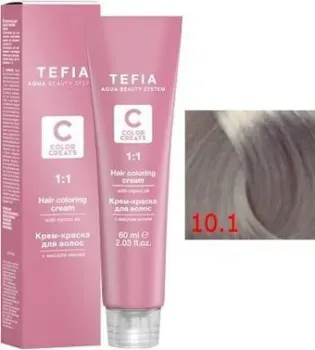 Tefia Color Creats 10/1 экстра светлый блондин пепельный