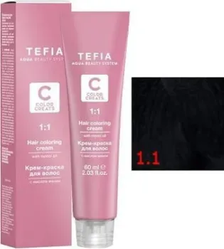 Tefia Color Creats 1/1 черно-синий