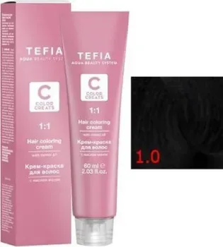 Tefia Color Creats 1/0 черный