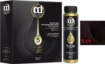 Constant Delight Olio-Colorante без аммиака 5.14 каштаново-русый сандре бежевый
