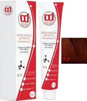 Constant Delight Crema Colorante с витамином С 7/7 средне-русый медный