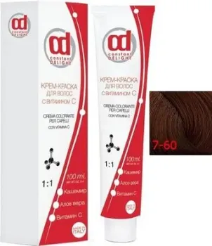 Constant Delight Crema Colorante 7/60 средне-русый шоколадно-натуральный