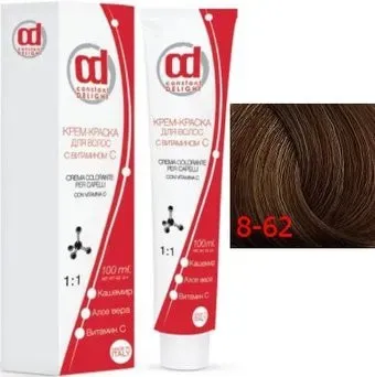 Constant Delight Crema Colorante с витамином С 8/62 светло-русый шоколадно-пеп.
