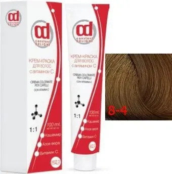 Constant Delight Crema Colorante с витамином С 8/4 светло-русый бежевый