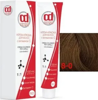 Constant Delight Crema Colorante с витамином С 8/0 светло-русый натуральный