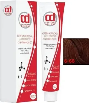 Constant Delight Crema Colorante 6/68 темно-русый шоколадно-красный