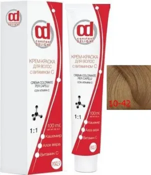 Constant Delight Crema Colorante с витамином С 10/42 светлый блонд беж.-пепельный