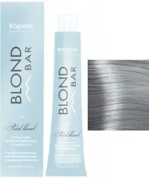 Kapous Professional Blond Bar с экстрактом жемчуга BB 1011 серебристый пепельный