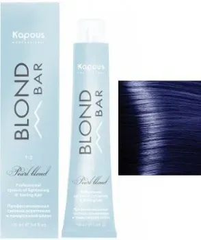 Kapous Professional Blond Bar с экстрактом жемчуга BB 07 корректор синий