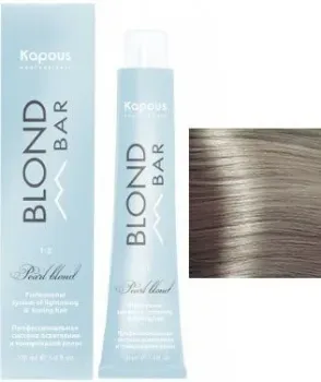 Kapous Professional Blond Bar с экстрактом жемчуга BB 021 альпийский снег