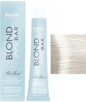 Kapous Professional Blond Bar с экстрактом жемчуга BB 001 снежная королева
