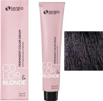 Sergio Professional Color&Blonde 4.62 коричневый пурпурный