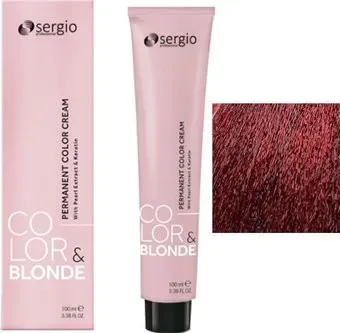 Sergio Professional Color&Blonde 6.6 темно-русый красный